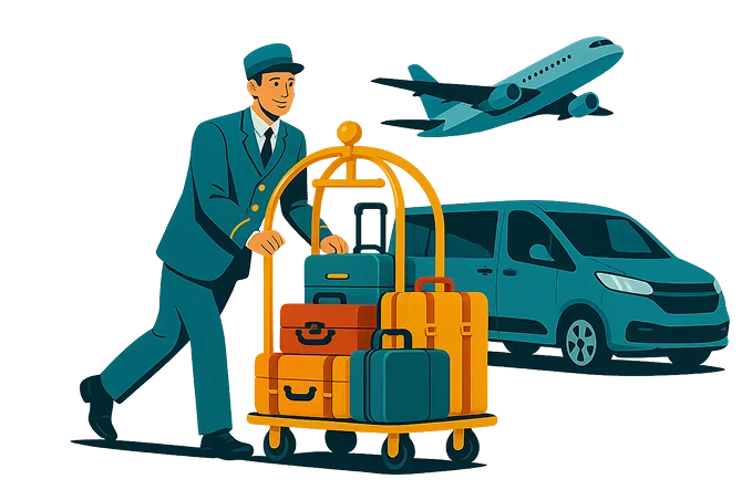 Bagizy luggage delivery Nice Airport